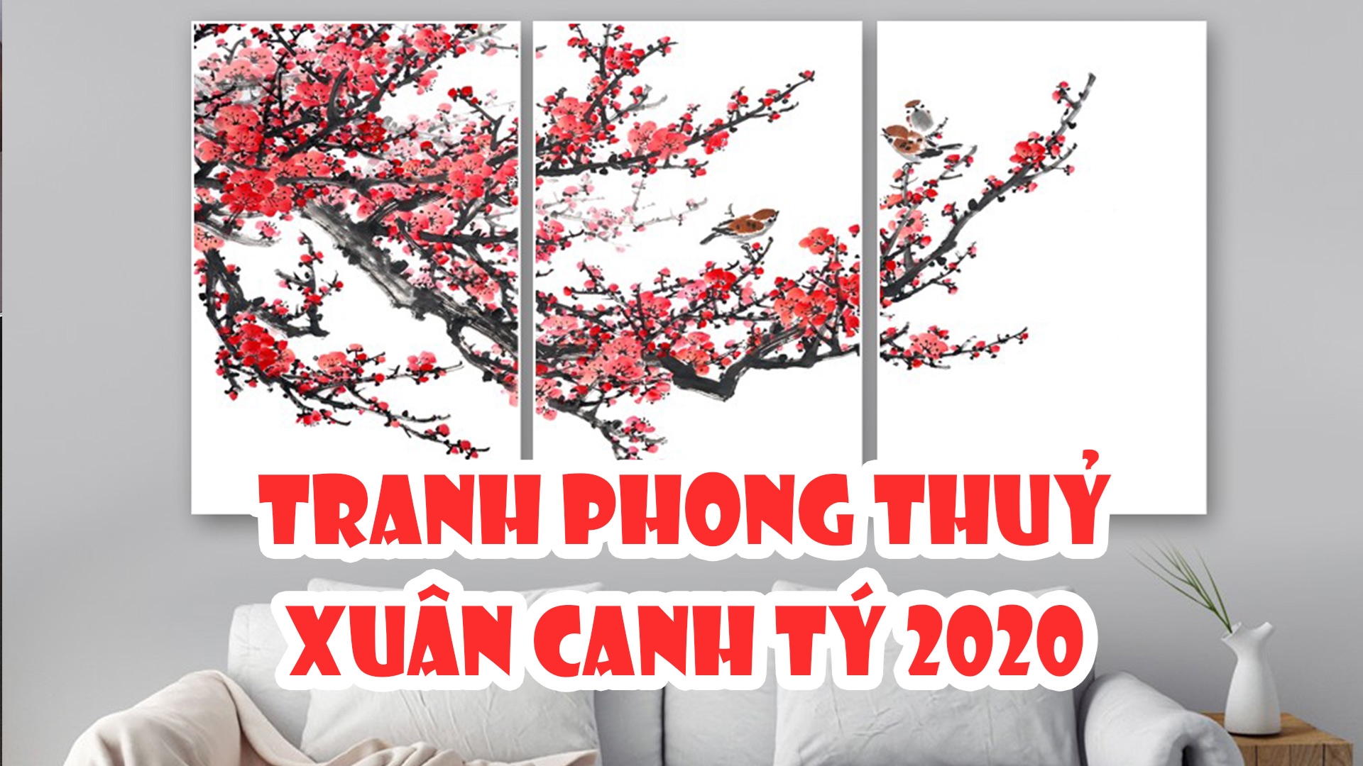 5 bức tranh phong thủy hút tài lộc đón xuân Canh Tý 2020