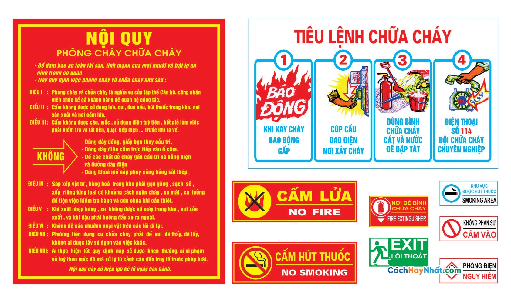 6 điều cần biết về tiêu lệnh phòng cháy chữa cháy để trang bị kỹ năng an toàn