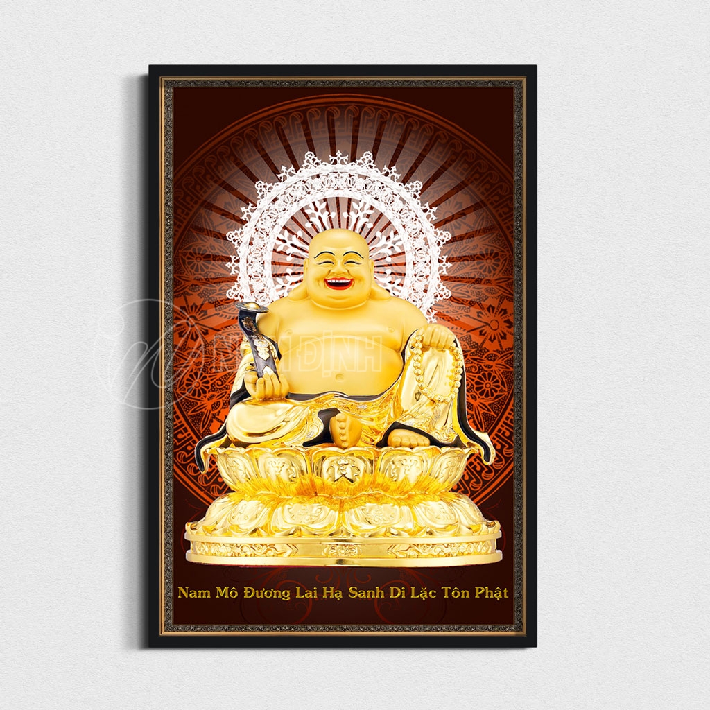 Bật mí, ý nghĩa, cách treo tranh Phật Di Lặc hợp phong thủy