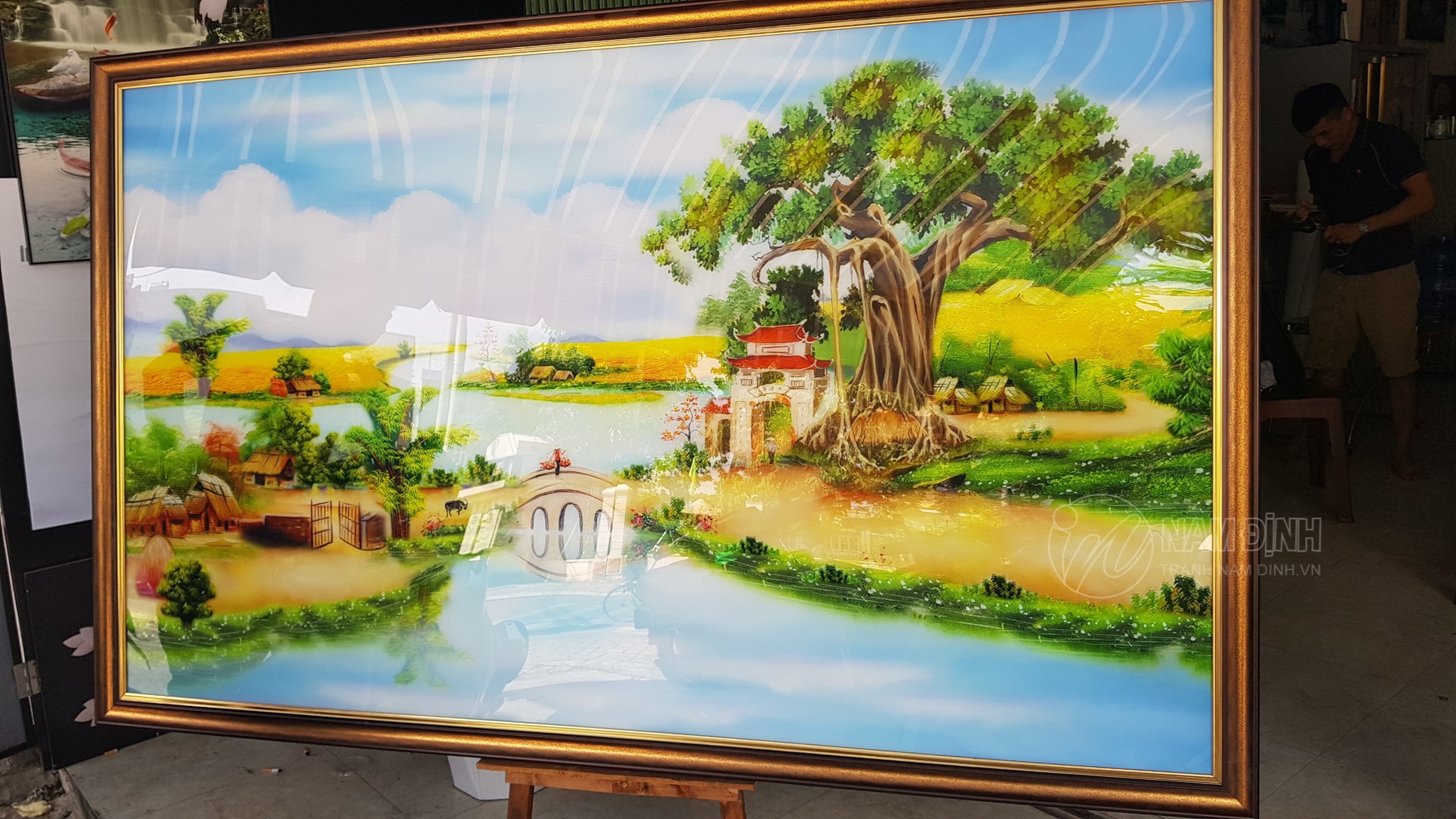 Bí quyết chọn tranh vẽ treo tường đẹp cho từng khu vực trong nhà