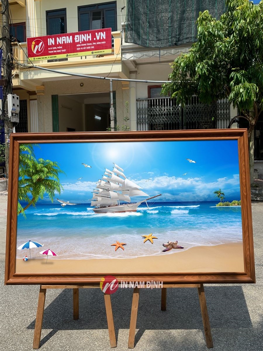 Bừng sáng không gian top các mẫu tranh treo phòng khách đẹp sang trọng