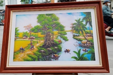 Các mẫu tranh treo phòng khách đẹp trang trí nghệ thuật giá rẻ chất lượng tại Nam Định