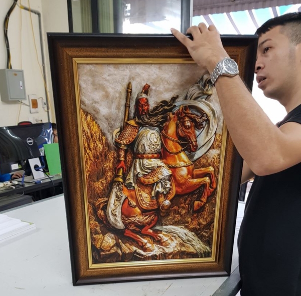 Cực chất đóng khung tranh gỗ siêu bền đẹp chỉ có ở tranhnamdinh.vn