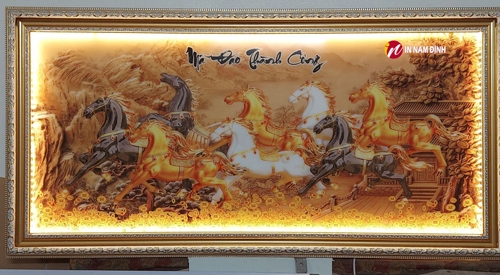 Cực phẩm nhận đóng khung tranh điện siêu mỏng theo yêu cầu bền đẹp tại Nam Định