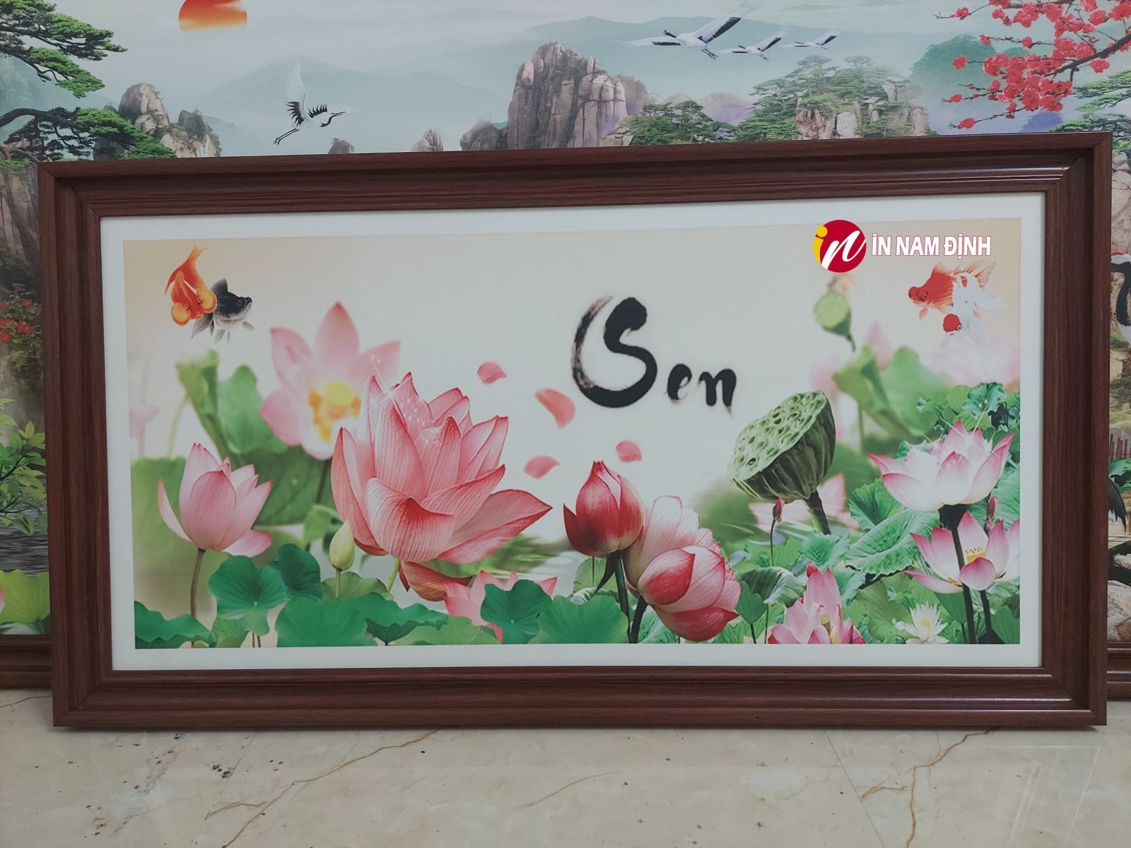 Cực phẩm xưởng làm khung tranh in tranh theo yêu cầu giá rẻ tại Nam Định