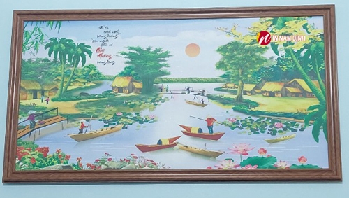 Cực phẩm nhận đóng khung tranh đẹp hiện đại nâng tầm tác phẩm nghệ thuật tại Nam Định