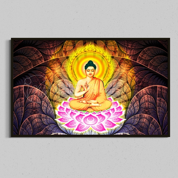 Cuốn hút tranh Phật Thích Ca Mâu Ni nét đẹp tâm linh và ý nghĩa sâu sắc