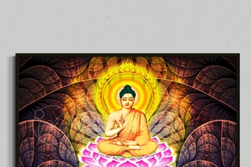 Cuốn hút tranh Phật Thích Ca Mâu Ni nét đẹp tâm linh và ý nghĩa sâu sắc