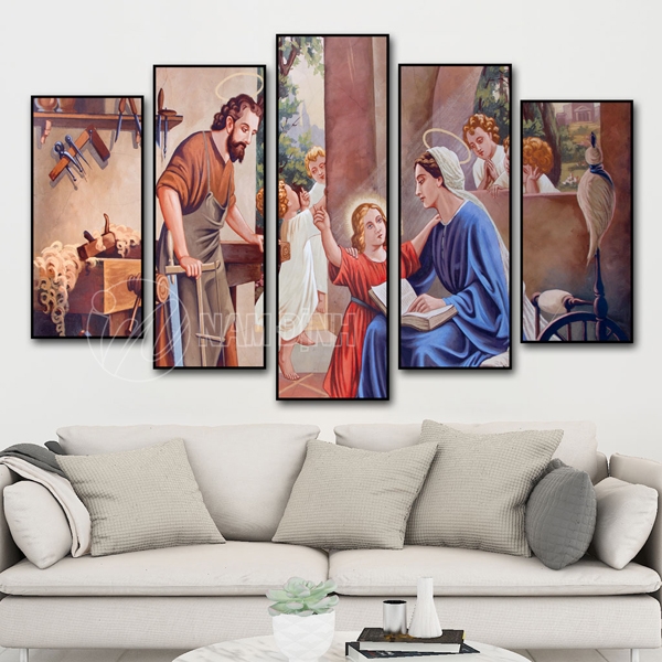 Cuốn hút tranh công giáo 3D món quà ý nghĩa cho mùa lễ giáng sinh