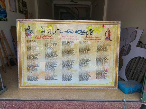 Cuốn hút tranh lời dạy Khổng Tử triết lý sống soi sáng nhân sinh sâu sắc