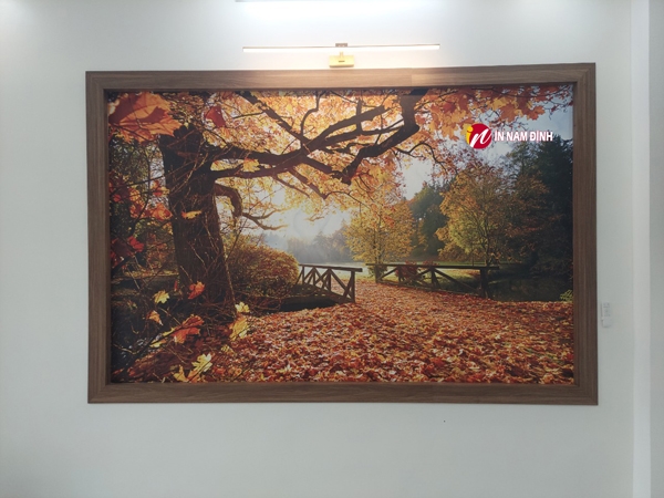 Điểm đến nghệ thuật tranh dán tường 3d Nam Định vải lụa kim sa