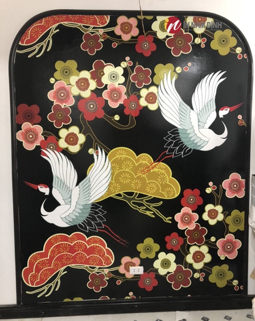 Điểm đến nghệ thuật tranh dán tường phong thủy kiến tạo không gian đổi mới cát tường