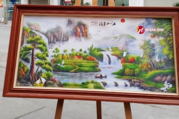 Độc đáo ấn tượng nghệ thuật trang trí không gian sống với tranh treo tường 3d tại Nam Định