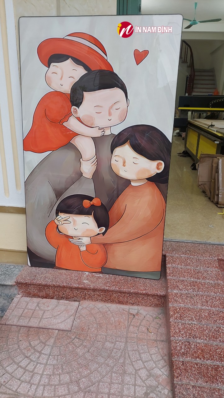 Giải mã ngày quốc tế hạnh phúc 20/3 trao tặng người thân tranh gia đình hạnh phúc