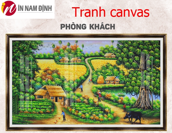Giải mã tranh canvas xu hướng tranh trí kiến tạo không gian đổi mới
