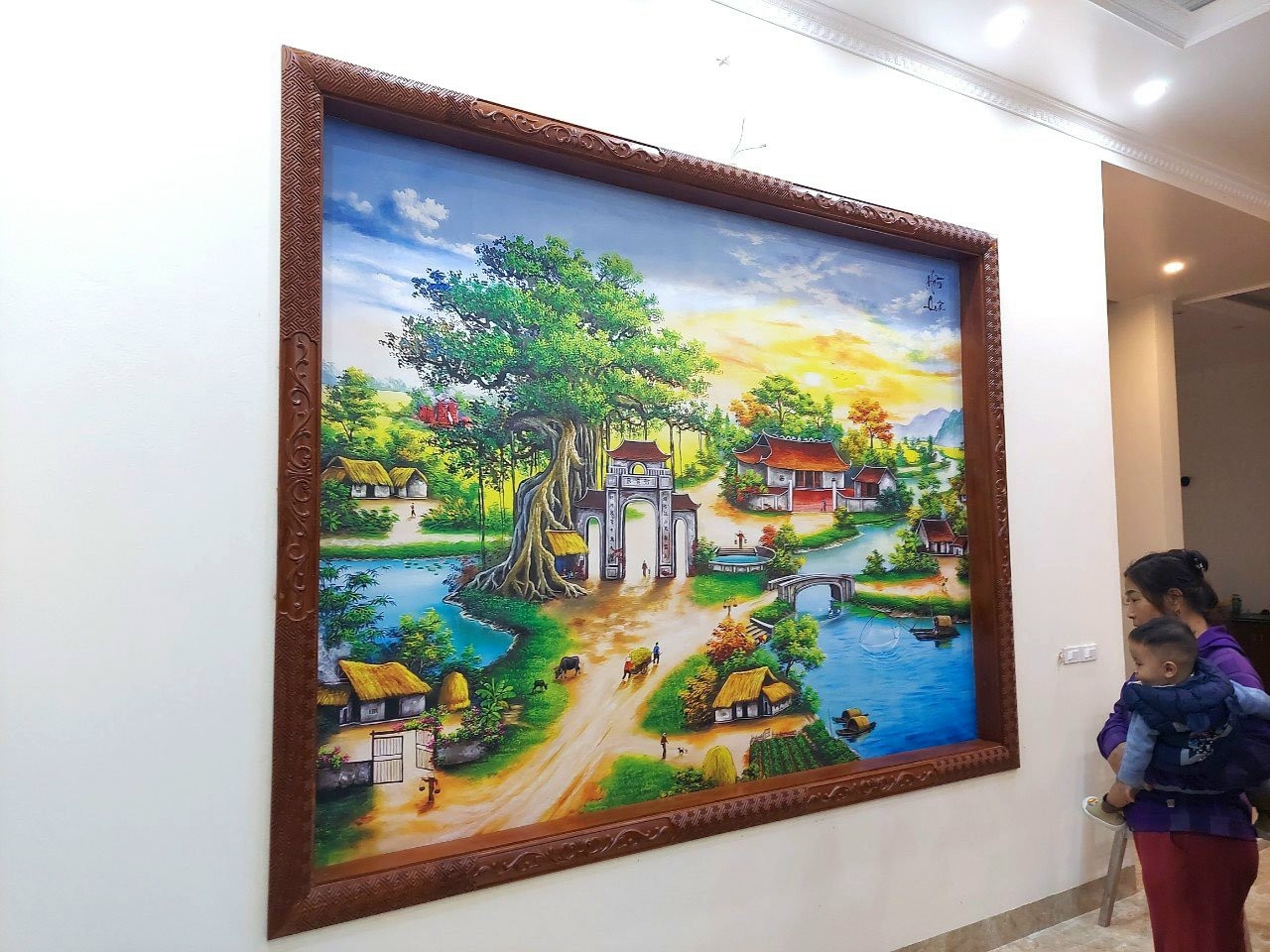 Giải mã, tranh lụa kim sa, địa chỉ in tranh lụa kim sa theo yêu cầu giá rẻ