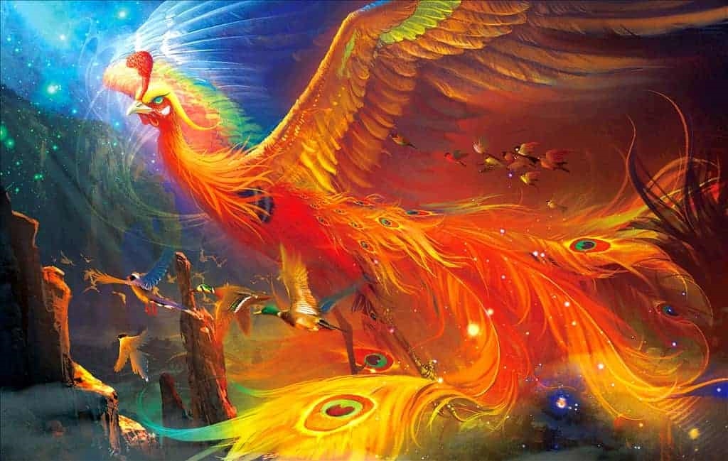 Giải mã tranh phượng hoàng ý nghĩa, cách treo hút lộc tài, vượng khí