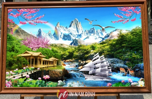 Giải mã, tranh sơn thủy hữu tình treo hướng nào rước lộc tài như ý