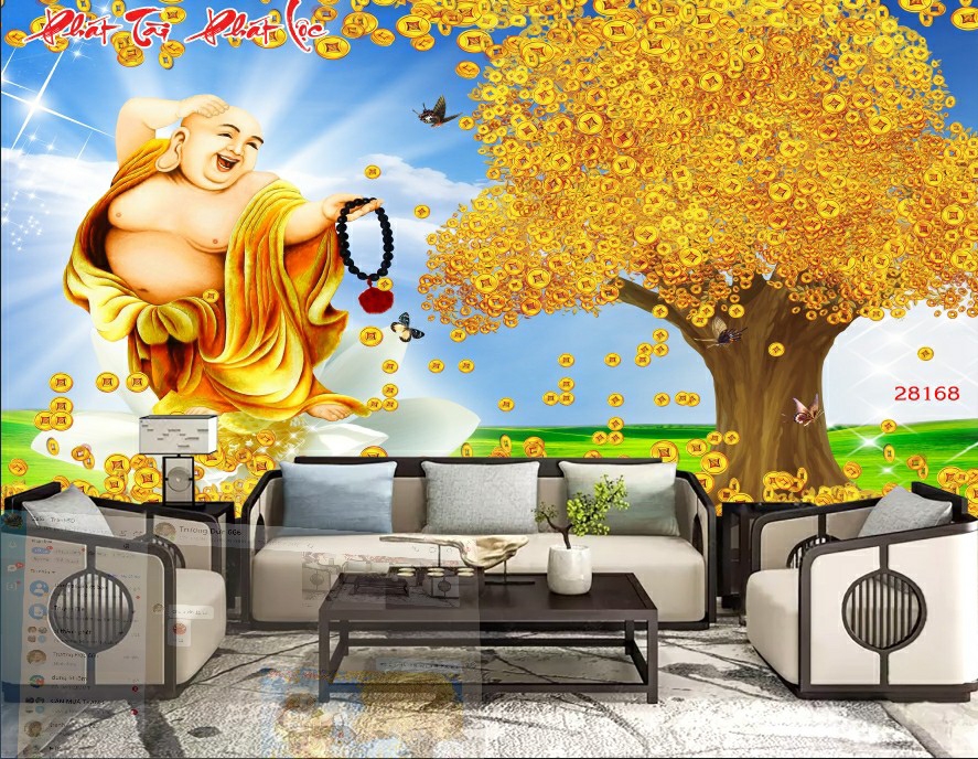 Giải mã, tranh thần tài ý nghĩa, cách treo tăng vượng khí, lộc tài như ý