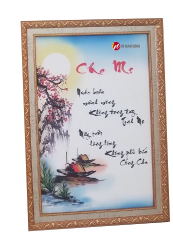 Giải mã, tranh thư pháp trang trí với nhiều ý nghĩa trọn vẹn nghĩa tình