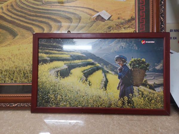 Gợi nhớ tình yêu quê hương đất nước khi trang trí những bức tranh phong cảnh làng quê đẹp nhất