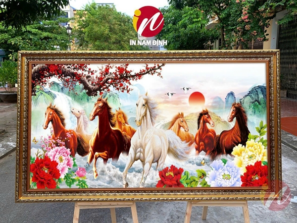 Hãy đến trải nghiệm địa chỉ bán tranh mã đáo thành công siêu bền đẹp chất lượng giá rẻ tại tranhnamdinh.vn