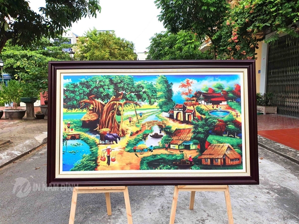 Hãy tận hưởng vẻ đẹp nghệ thuật tranh phong cảnh trang trí trong không gian sống nghệ thuật