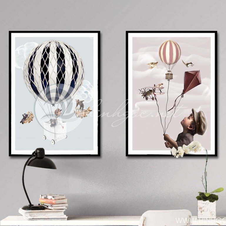 Hướng dẫn chọn tranh treo tường cho bé