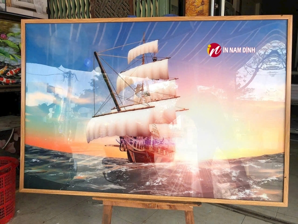 Kết nối không gian sống nhiều năng lượng trang trí top mẫu tranh treo tường phòng khách