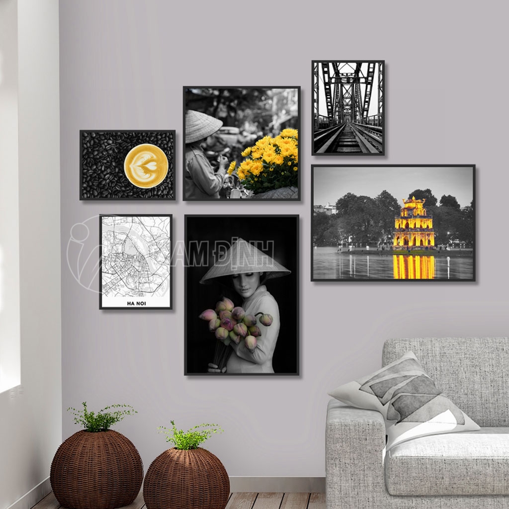 Khám Phá Các Mẫu Tranh Treo Tường Phòng Khách Đẹp, Thời Thượng