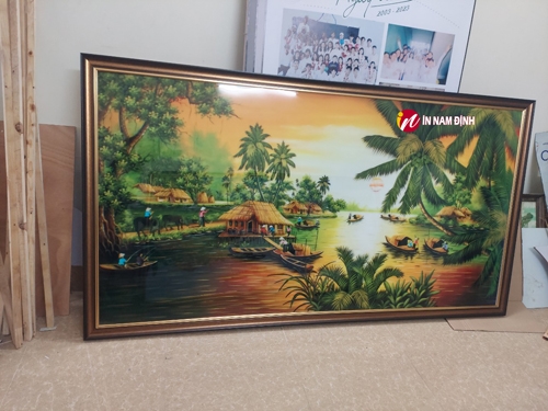 Khám phá in tranh treo theo yêu cầu siêu bền đẹp chỉ có ở tranhnamdinh.vn