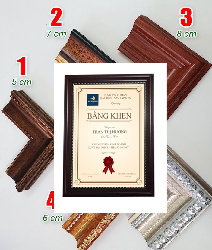 Khám phá những điều thú vị về khung bằng khen vệ sĩ cát tường trang trọng