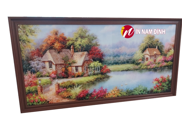 Khởi sắc không gian với tranh phòng khách đẹp hiện đại tại tranhnamdinh.vn