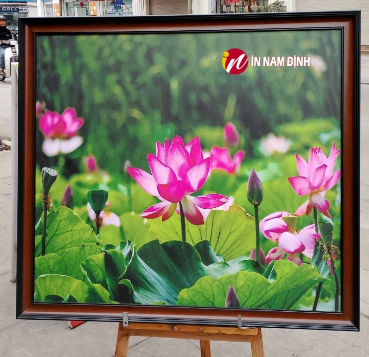 Khung tranh gỗ Nam Định nơi bảo vệ tác phẩm thành kiệt tác nghệ thuật