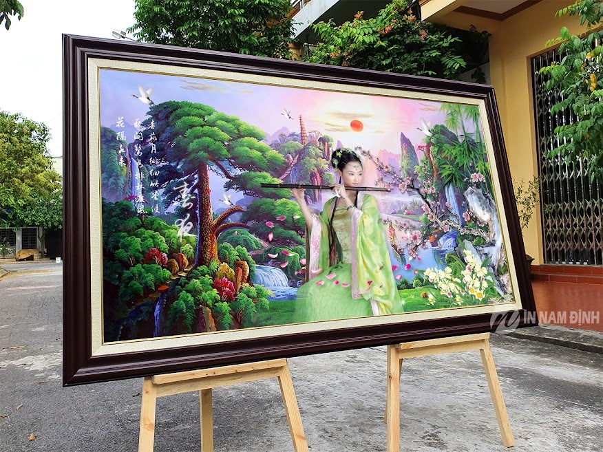 Khung tranh gỗ Nam Định nơi tinh hoa nghệ thuật gỗ và sự sáng tạo