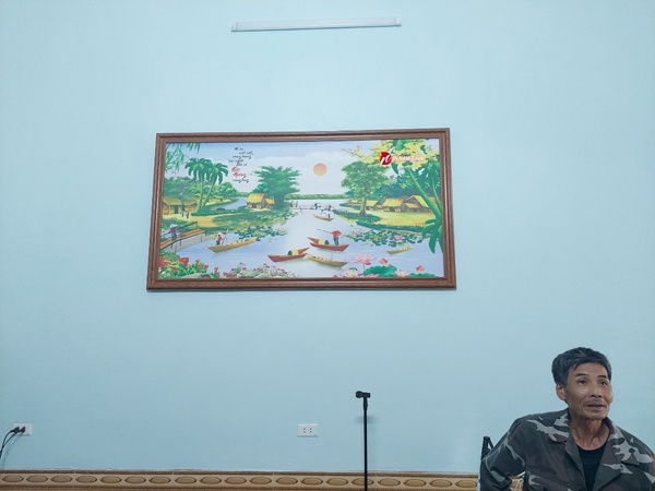 Khung tranh trang trí phòng khách nghệ thuật cát tường