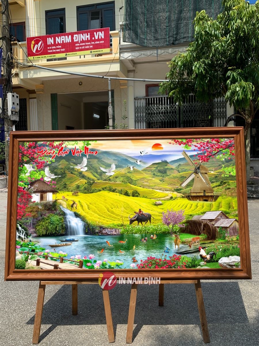 Lý do nên treo tranh phòng khách với những mẫu tranh hút lộc tài, vượng khí