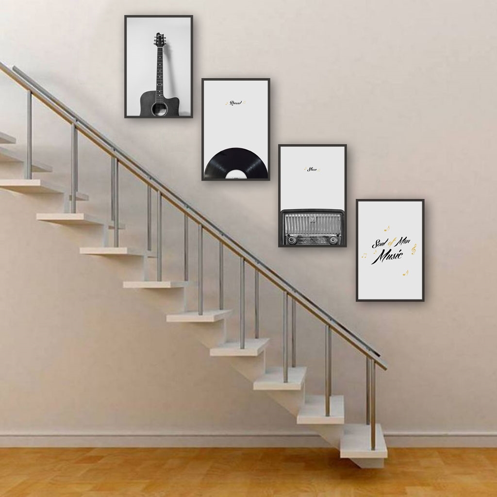 Mách bạn, cách chọn tranh treo cầu thang theo tuổi đón khí vượng