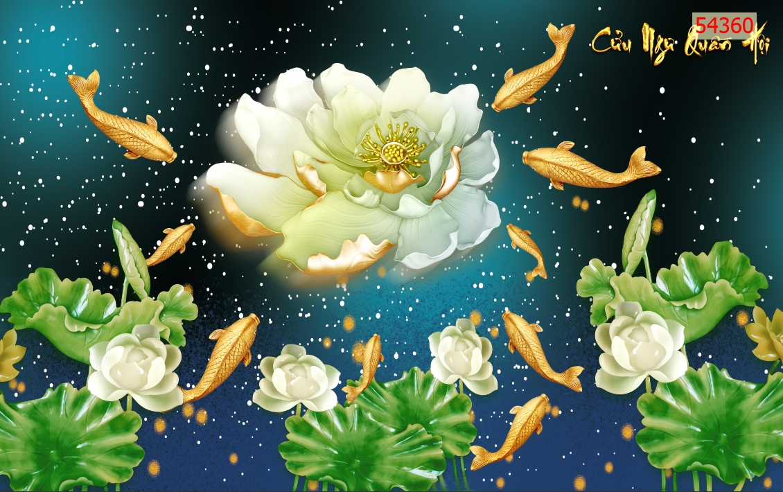 Mách bạn, cách treo tranh hoa sen chuẩn phong thủy cát lợi, vượng tài