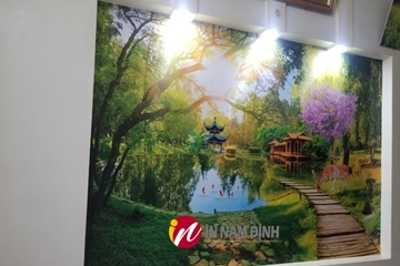 Mùa hè trong lành tươi mới trang trí tranh phong cảnh thiên nhiên với nhiều ý nghĩa