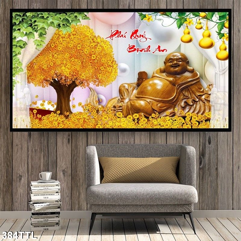 Tranh hoa mai innamdinh.vn – Mang phú qúy, tài lộc cho gia chủ đón xuân canh tý sum vầy