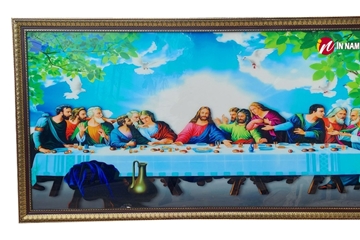 Nghệ thuật trang trí tranh công giáo tráng gương ngày lễ giáng sinh trọn vẹn đức tin