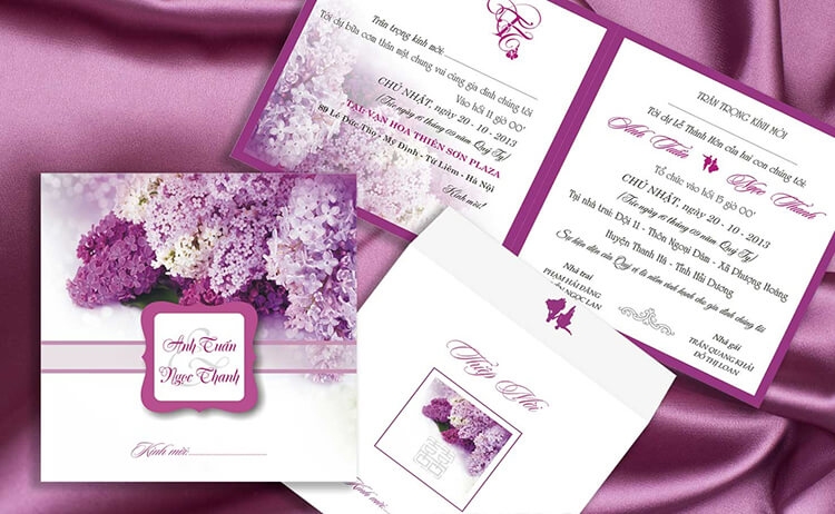 Ngỡ ngàng, dịch vụ in thiệp cưới siêu đẹp ấn tượng với tiêu chí nghệ thuật