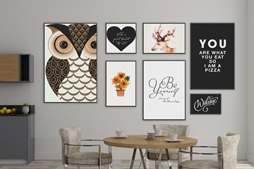 Những mẫu tranh treo tường phong cách Bắc Âu