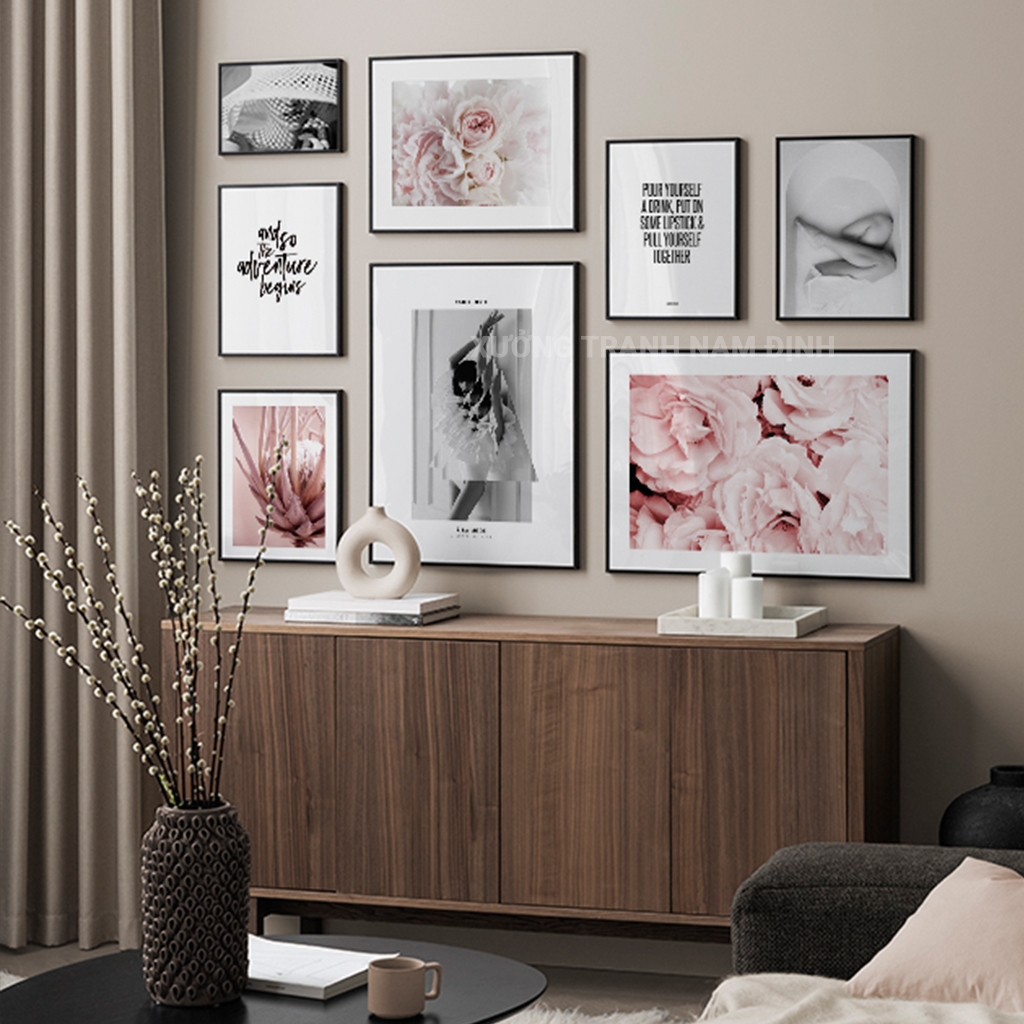 Sang chảnh, với top mẫu tranh treo tường theo phong cách Bắc Âu chuẩn đẹp 2021