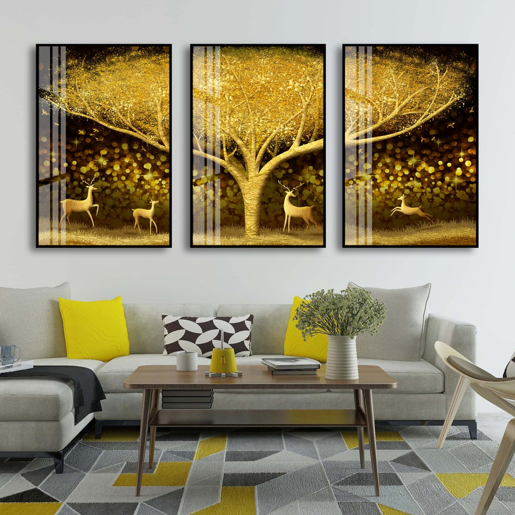 Sức hút tranh cây sinh mệnh trang trí ý nghĩa biểu tượng cho sự hồi sinh trường tồn