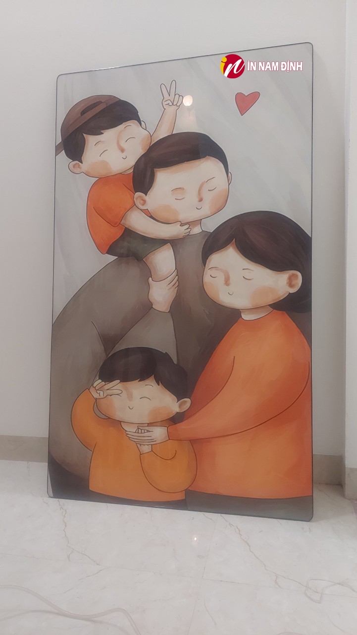Sức hút, tranh gia đình trang trí ý nghĩa chan chứa tình yêu thương hạnh phúc viên mãn