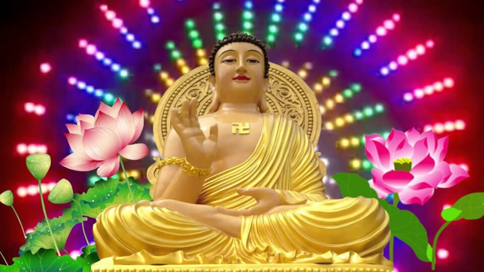 Đức Phật A Di Đà Màu Gì  Chùa Khải Đoan