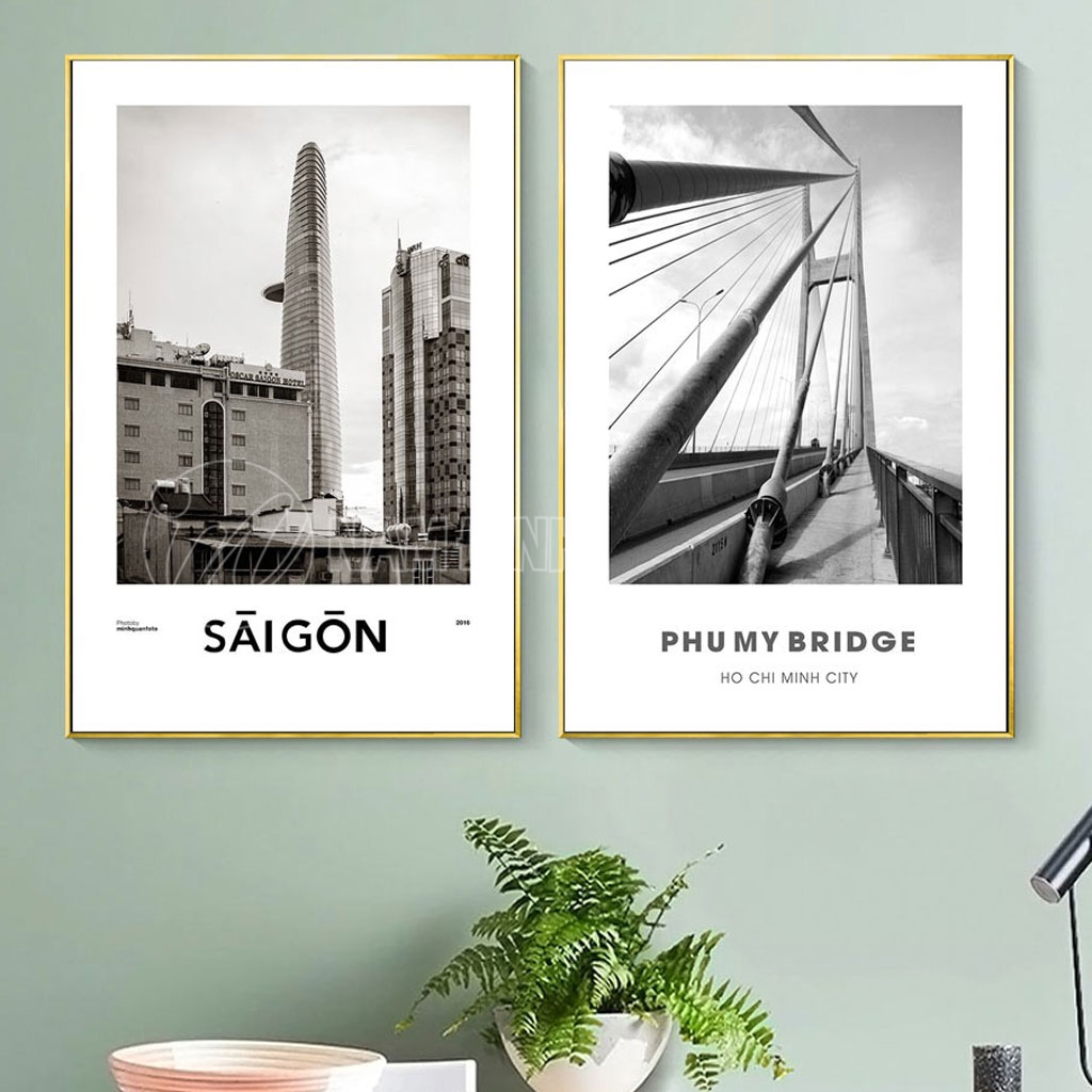 Sức hút, tranh phong cảnh Thành Phố Hồ Chí Minh siêu bền đẹp chỉ có ở tranhnamdinh.vn