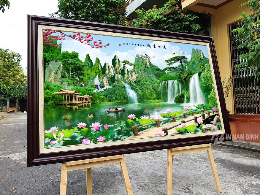 Sức hút, tranh phong thủy cho người tuổi Tuất rước lộc tài, thịnh vượng